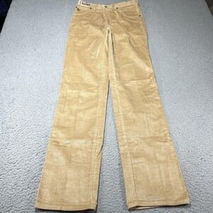 Vintage Kenny Rogers Pants Juniors 15/16 Beige Western Corduroy Lady Straight